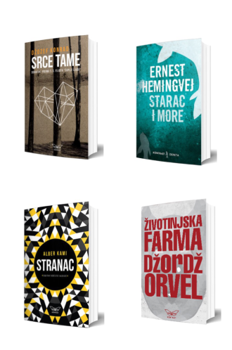akcija za povratak klasicima (30 popusta) alber kami džordž orvel džozef konrad ernest hemingvej