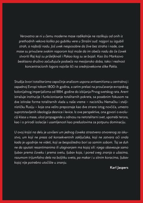 izvori totalitarizma hana arent