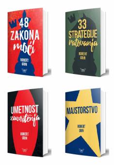 akcija 4 knjige roberta grina (30 popusta) robert grin