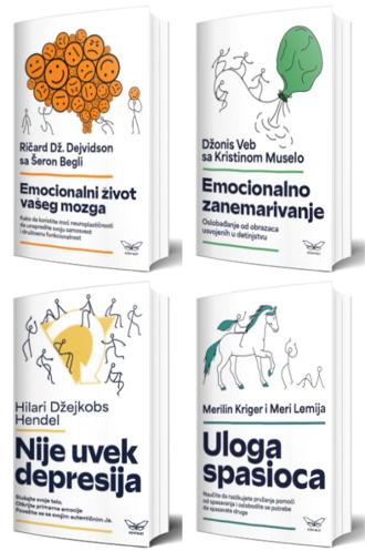 akcija 4 knjige psihologije (40 popusta) džonis veb hilari džejkobs hendel meri lemija merilin kriger ričard dž dejvidson