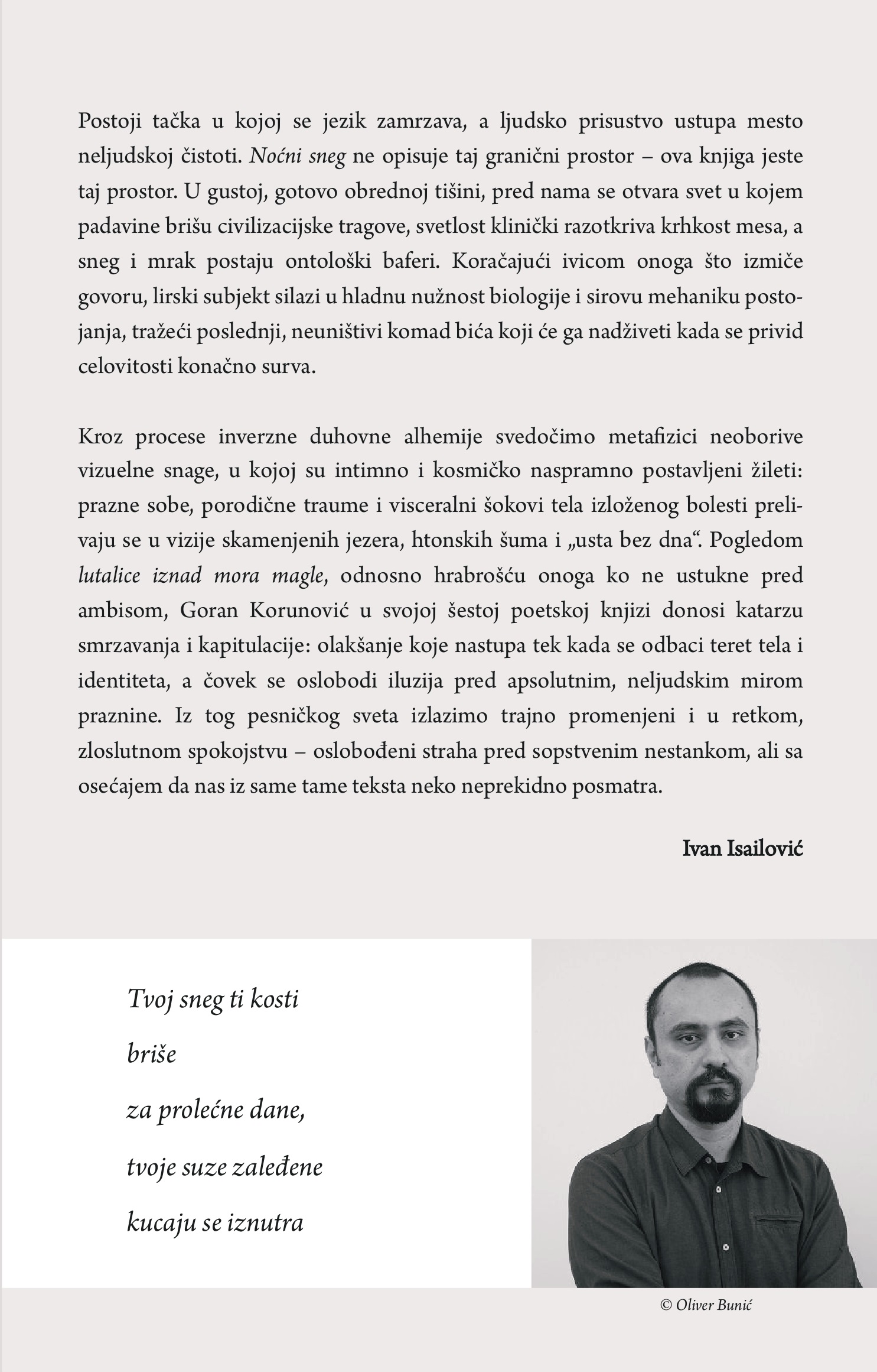 noćni sneg goran korunović